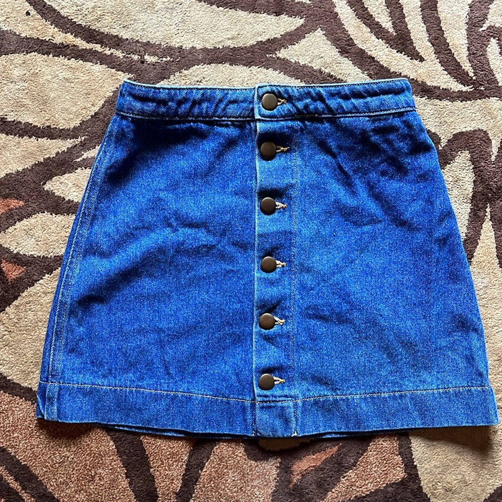 EUC Amercan Apparel XS Denim Skirt
